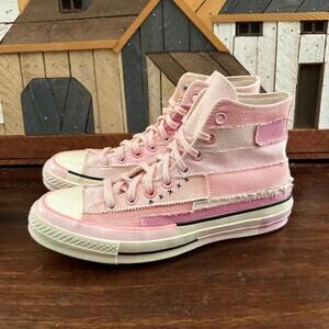 Millie Bobby Brown x Converse Chuck Taylor‎ All Star Hi Petal Pink Sneakers 9.5